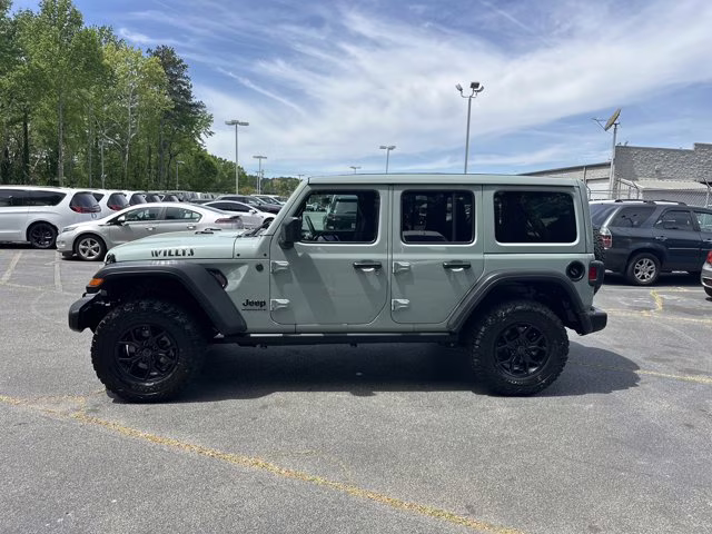 2024 Earl Clearcoat Jeep Wrangler Willys 4X4 Convertible