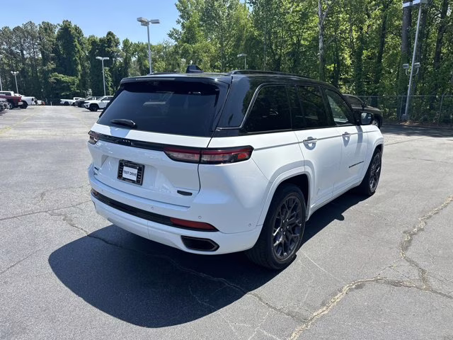 2023 Bright White Clearcoat Jeep Grand Cherokee 4xe Summit 4X4 SUV