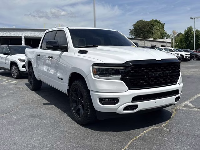 2023 Bright White Clearcoat Ram 1500 Big Horn 4X4 Truck