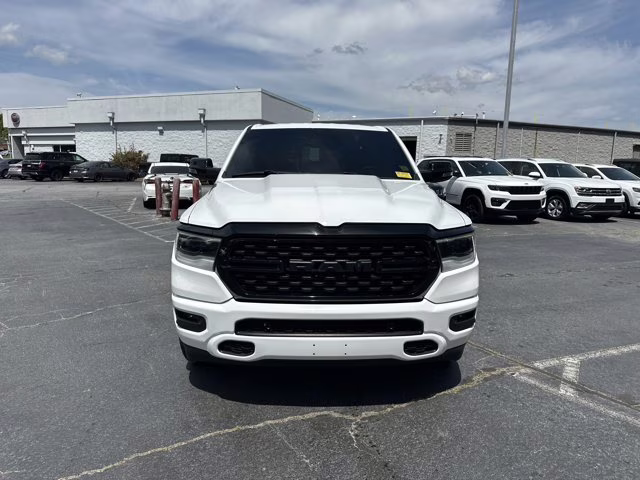 2023 Bright White Clearcoat Ram 1500 Big Horn 4X4 Truck