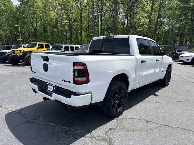 2023 Bright White Clearcoat Ram 1500 Big Horn 4X4 Truck