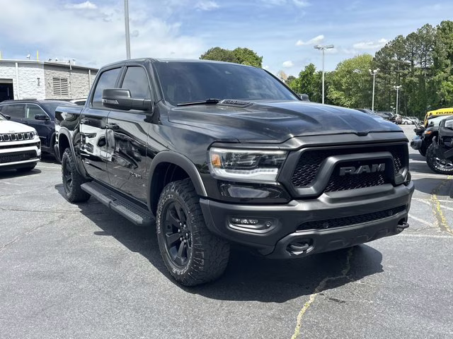 2023 Diamond Black Crystal Pearlcoat Ram 1500 Rebel 4X4 Truck