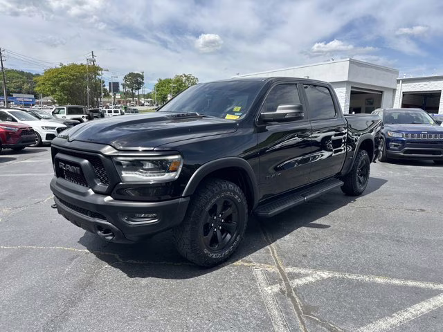 2023 Diamond Black Crystal Pearlcoat Ram 1500 Rebel 4X4 Truck