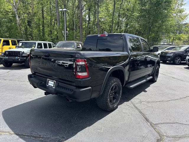 2023 Diamond Black Crystal Pearlcoat Ram 1500 Rebel 4X4 Truck