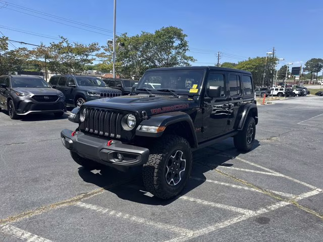 2023 Black Clearcoat Jeep Wrangler Rubicon 4X4 Convertible