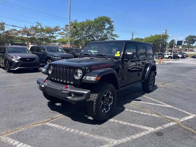 2023 Black Clearcoat Jeep Wrangler Rubicon 4X4 Convertible