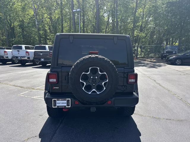 2023 Black Clearcoat Jeep Wrangler Rubicon 4X4 Convertible