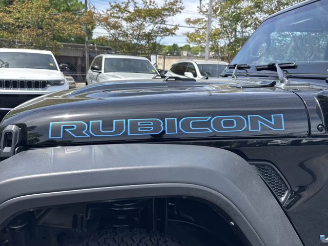 2023 Black Clearcoat Jeep Wrangler 4xe Rubicon 4X4 Convertible