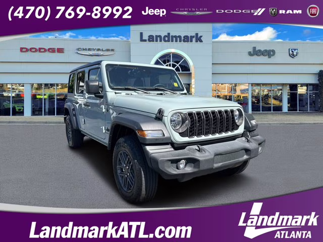 2024 Earl Clearcoat Jeep Wrangler Sport S 4X4 Convertible