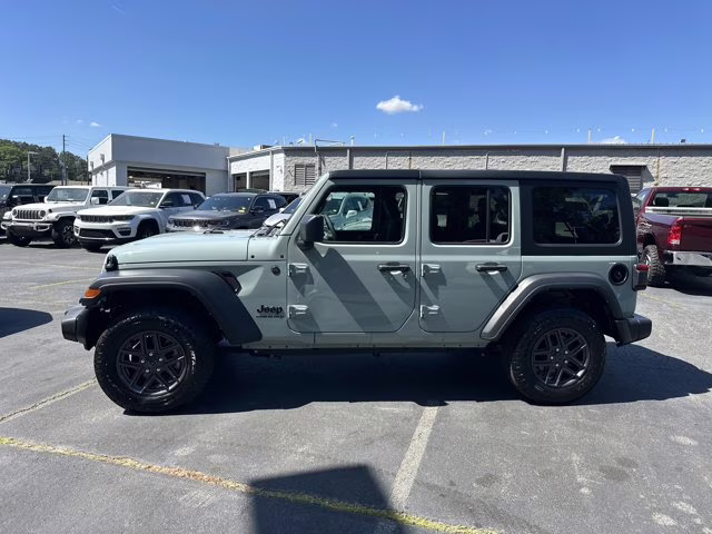 2024 Earl Clearcoat Jeep Wrangler Sport S 4X4 Convertible