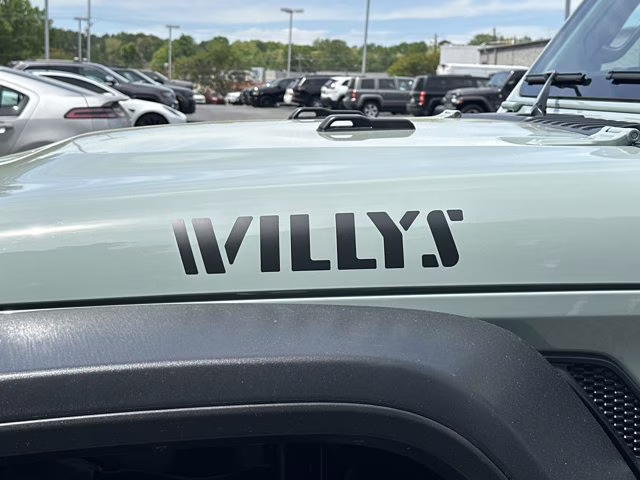 2024 Earl Clearcoat Jeep Wrangler Willys 4X4 Convertible