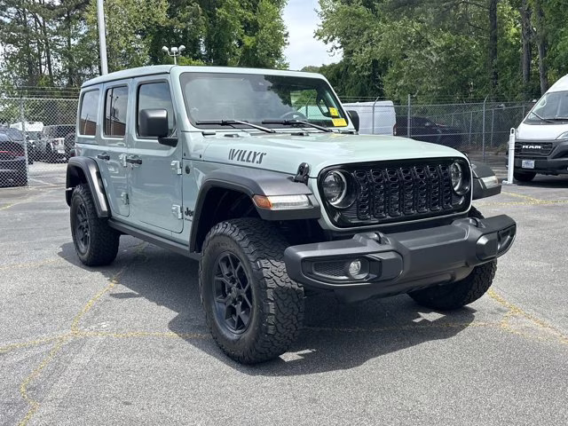 2024 Earl Clearcoat Jeep Wrangler Willys 4X4 Convertible
