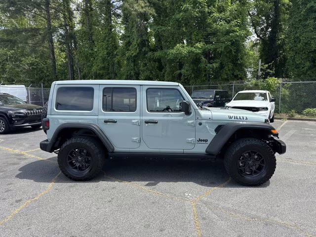 2024 Earl Clearcoat Jeep Wrangler Willys 4X4 Convertible