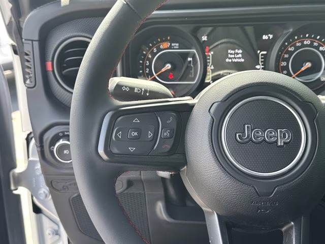 2024 Silver Zynith Clearcoat Jeep Wrangler Rubicon 4X4 Convertible