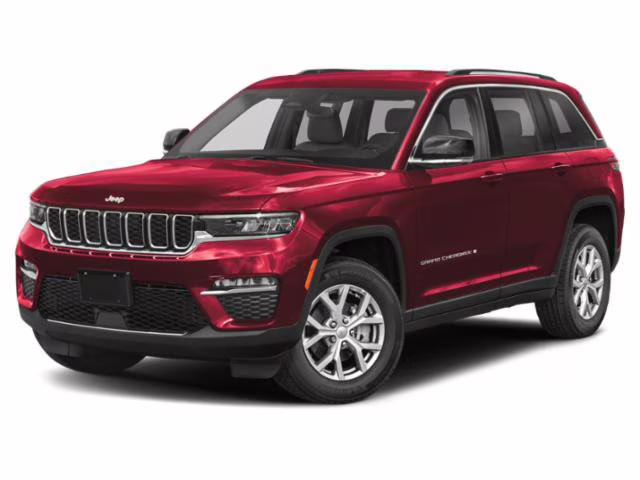 2024 Bright White Clearcoat Jeep Grand Cherokee Overland 4X4 SUV