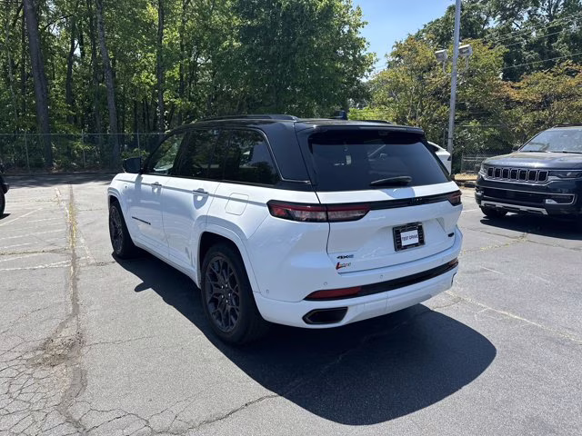 2023 Bright White Clearcoat Jeep Grand Cherokee 4xe Summit 4X4 SUV