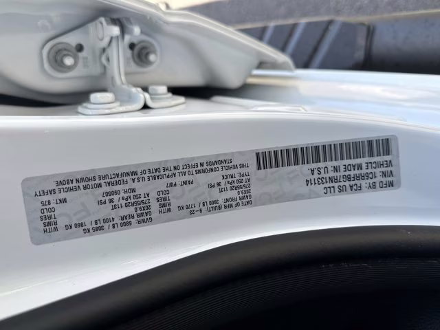 2024 Bright White Clearcoat Ram 1500 Big Horn 4X4 Truck