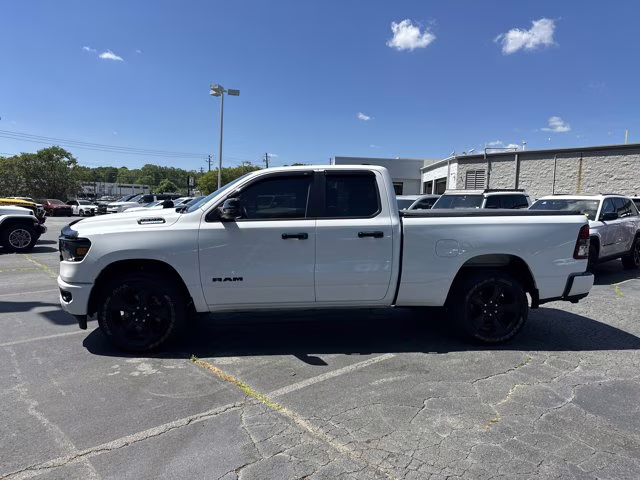 2024 Bright White Clearcoat Ram 1500 Big Horn 4X4 Truck
