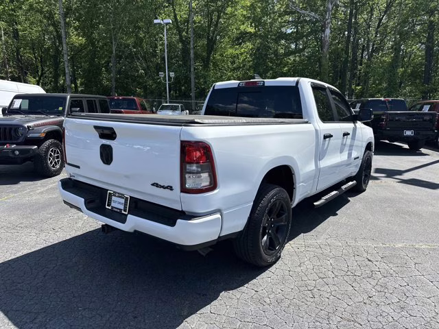 2024 Bright White Clearcoat Ram 1500 Big Horn 4X4 Truck