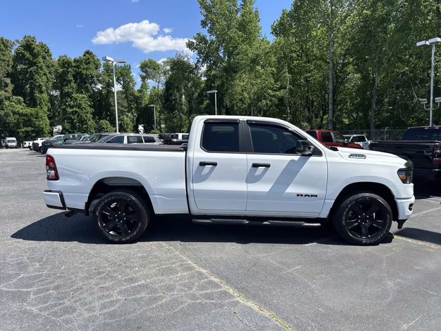 2024 Bright White Clearcoat Ram 1500 Big Horn 4X4 Truck