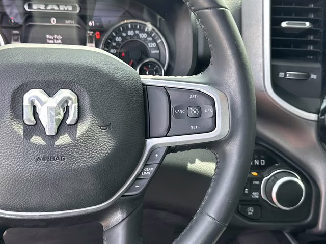2023 Bright White Clearcoat Ram 1500 Big Horn 4X4 Truck