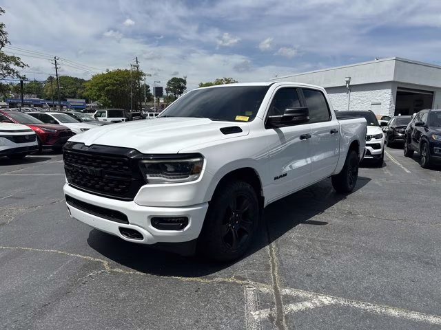 2023 Bright White Clearcoat Ram 1500 Big Horn 4X4 Truck