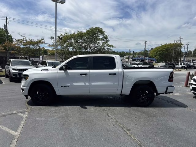 2023 Bright White Clearcoat Ram 1500 Big Horn 4X4 Truck