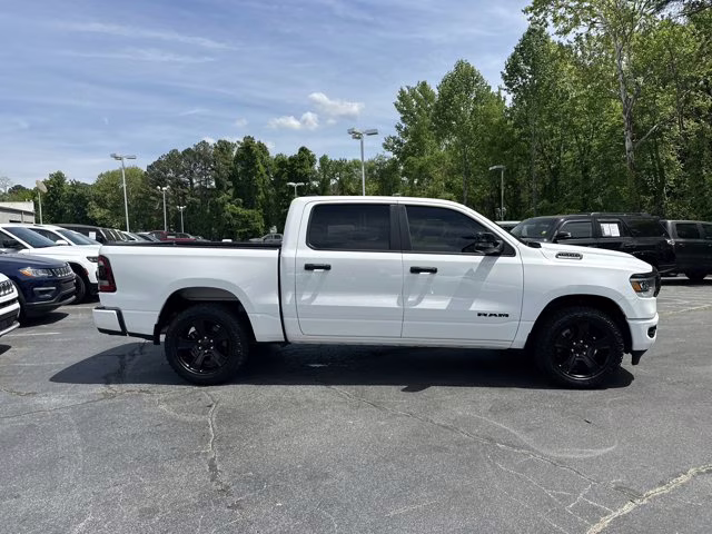 2023 Bright White Clearcoat Ram 1500 Big Horn 4X4 Truck