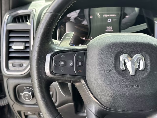 2023 Diamond Black Crystal Pearlcoat Ram 1500 Rebel 4X4 Truck