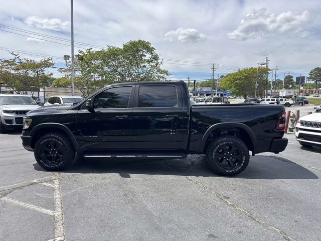 2023 Diamond Black Crystal Pearlcoat Ram 1500 Rebel 4X4 Truck