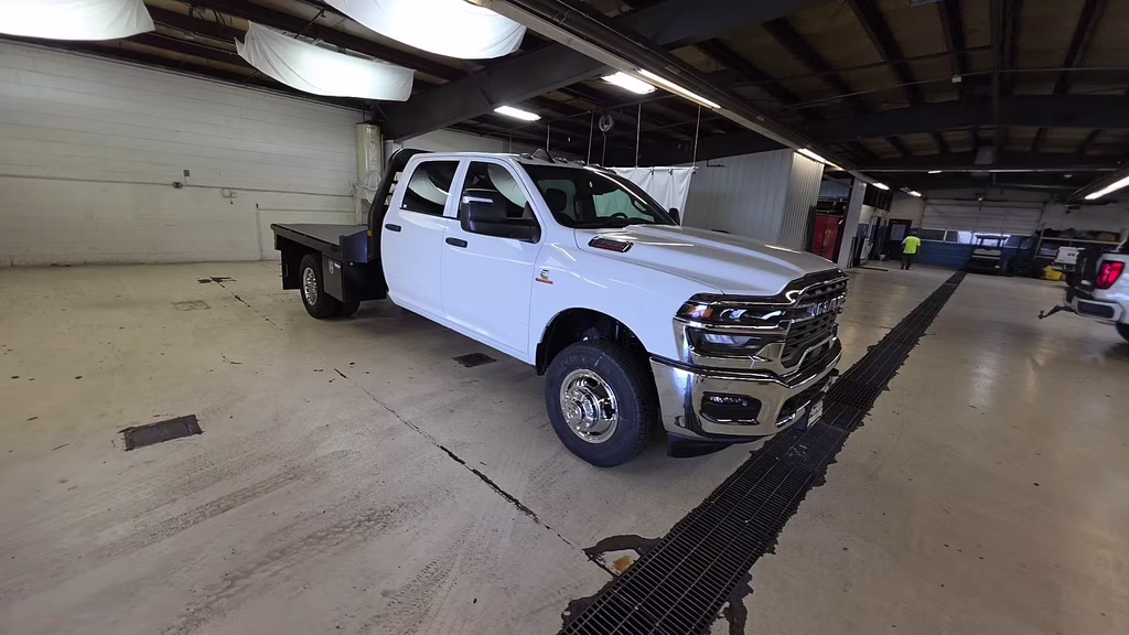 2026 Bright White Clearcoat Ram 3500 Tradesman 4X4 Truck