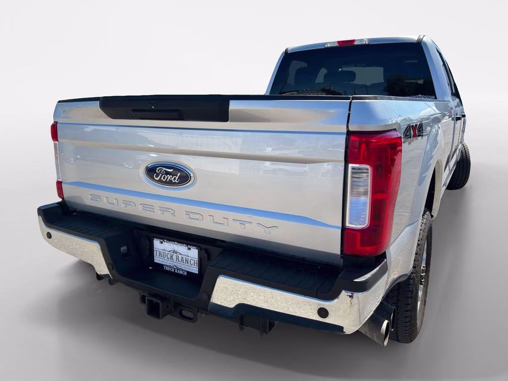 2018 Gray Ford Super Duty F-350 SRW XL 4X4 Truck