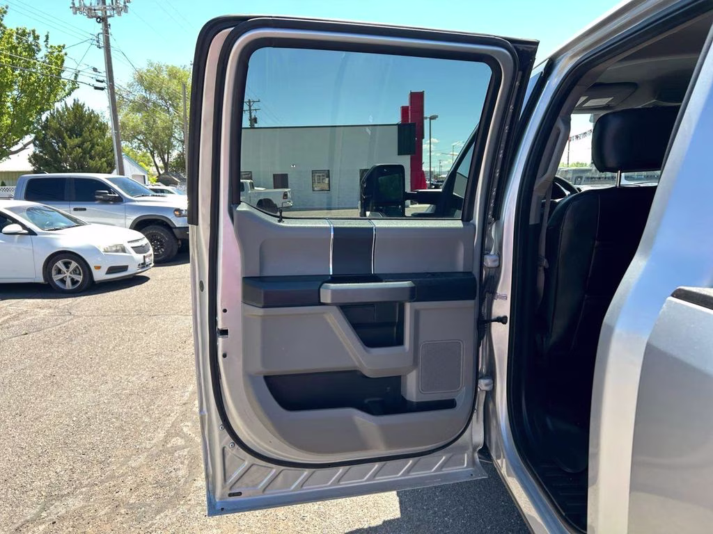 2018 Gray Ford Super Duty F-350 SRW XL 4X4 Truck