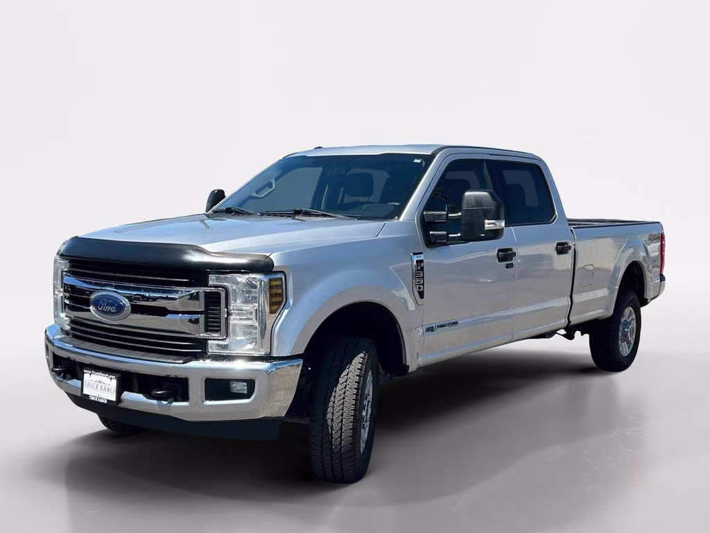 2018 Gray Ford Super Duty F-350 SRW XL 4X4 Truck