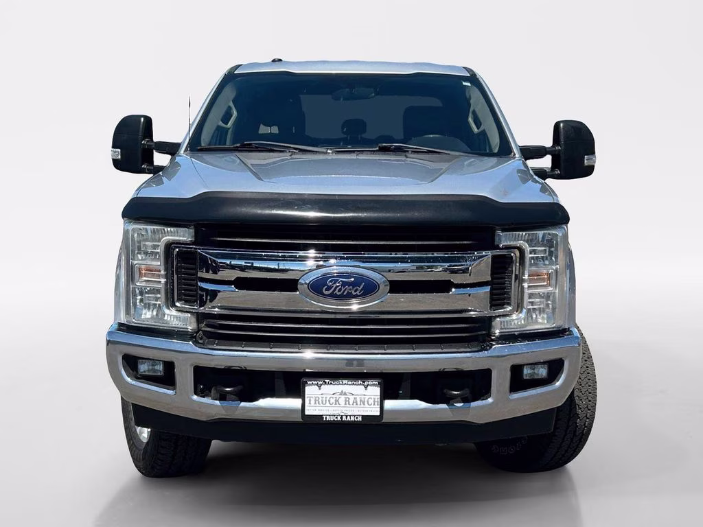 2018 Gray Ford Super Duty F-350 SRW XL 4X4 Truck