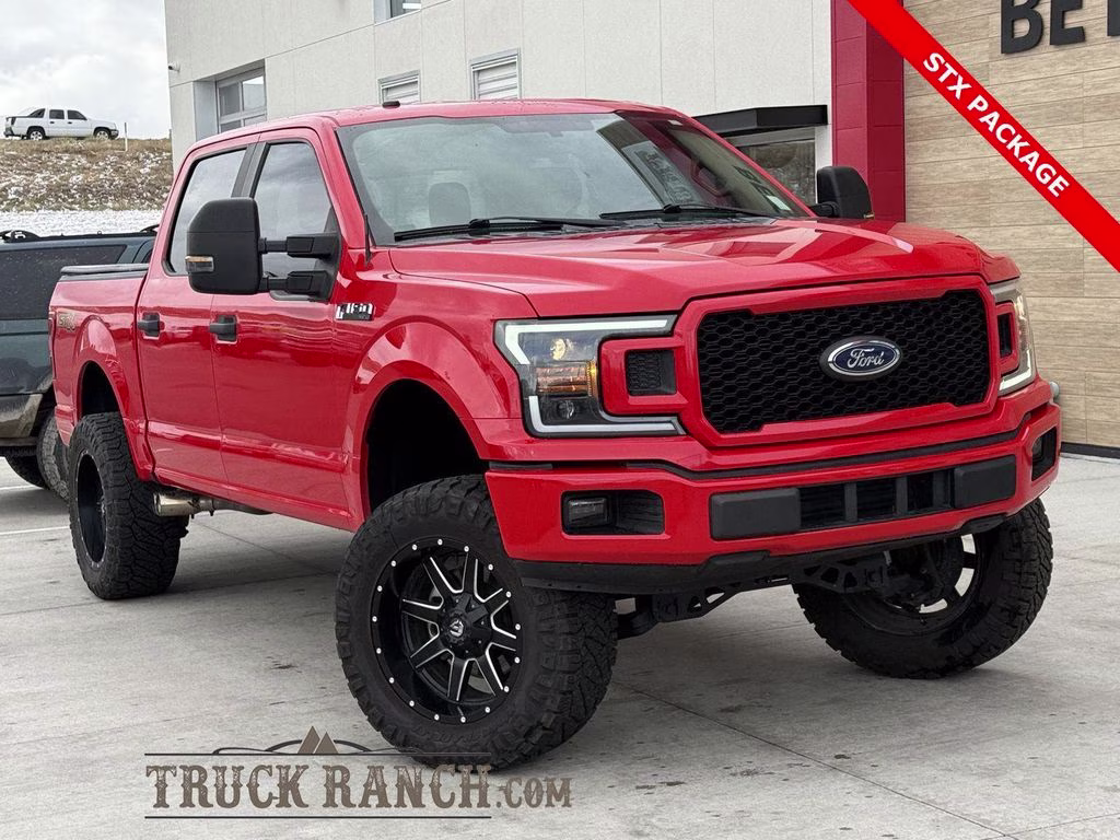 2018 Race Red Ford F-150 XL RWD Truck