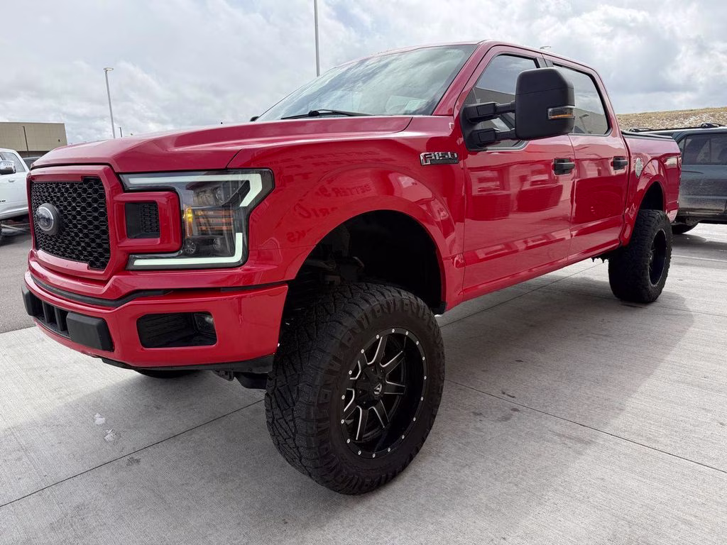 2018 Race Red Ford F-150 XL RWD Truck