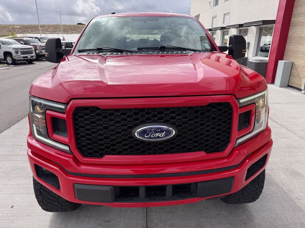 2018 Race Red Ford F-150 XL RWD Truck