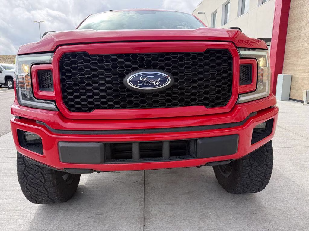 2018 Race Red Ford F-150 XL RWD Truck