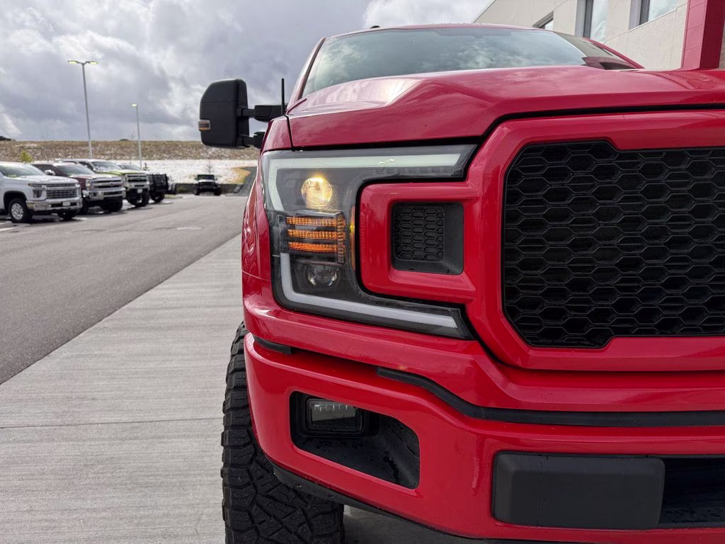 2018 Race Red Ford F-150 XL RWD Truck