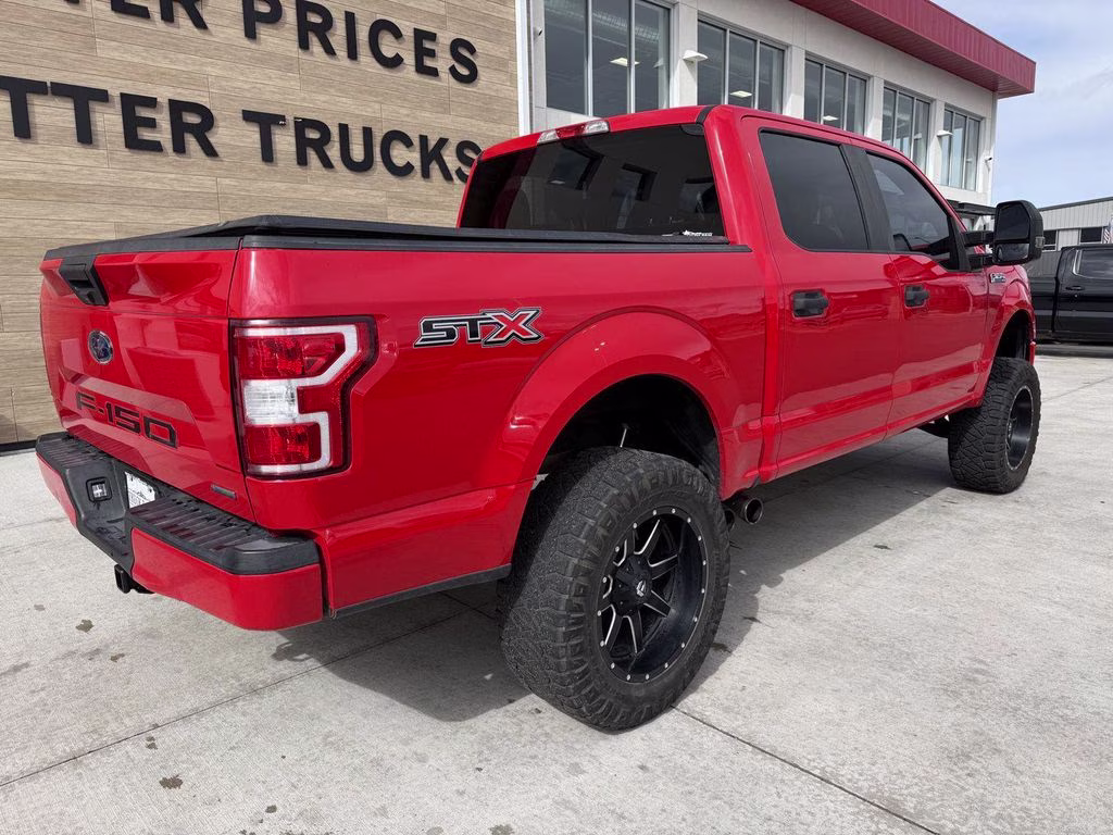 2018 Race Red Ford F-150 XL RWD Truck