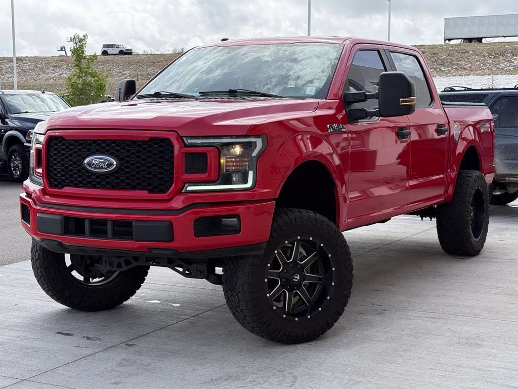 2018 Race Red Ford F-150 XL RWD Truck