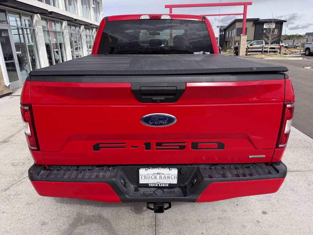 2018 Race Red Ford F-150 XL RWD Truck