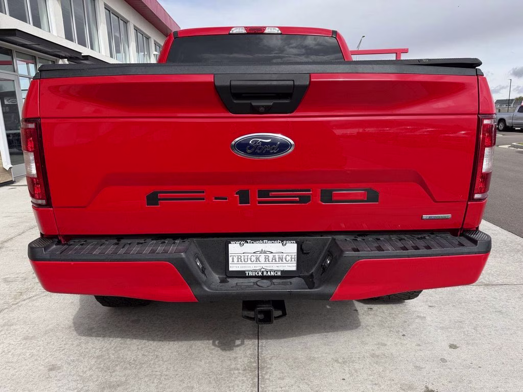 2018 Race Red Ford F-150 XL RWD Truck