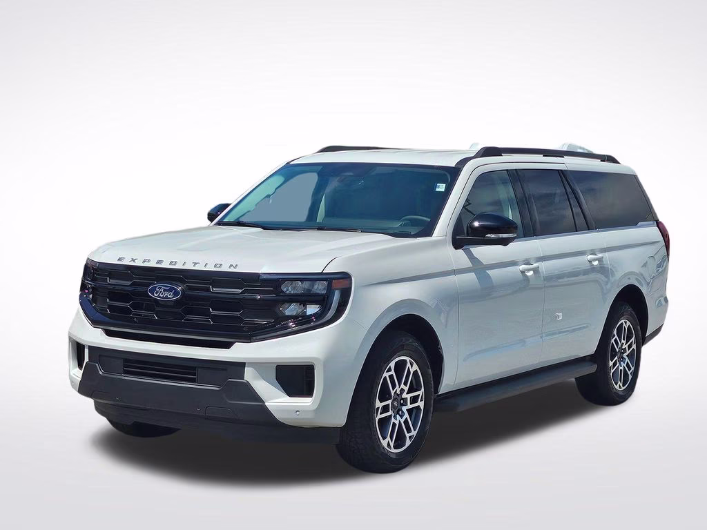 2026 Star White Metallic Tri-Coat Ford Expedition Max Active 4X4 SUV
