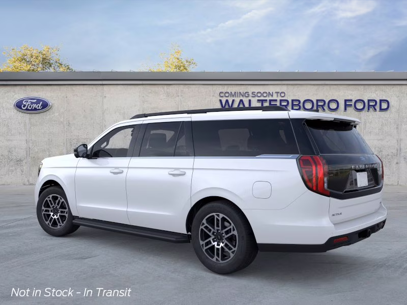 2026 Star White Metallic Tri-Coat Ford Expedition Max Active 4X4 SUV