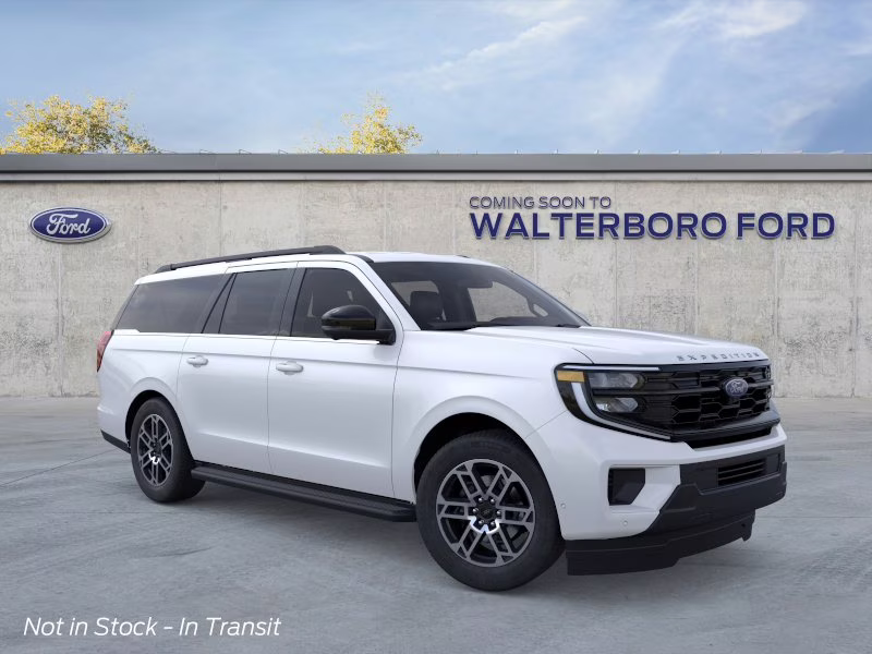 2026 Star White Metallic Tri-Coat Ford Expedition Max Active 4X4 SUV