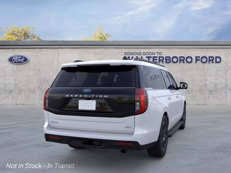 2026 Star White Metallic Tri-Coat Ford Expedition Max Active 4X4 SUV