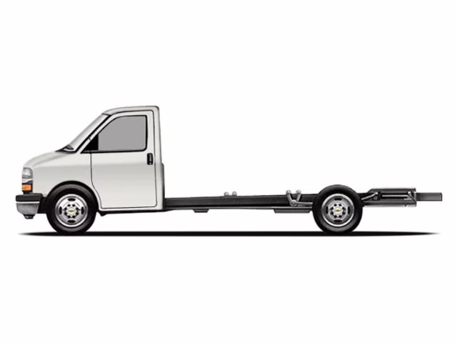 2013 White Chevrolet Express Co Work Van Cutaway RWD Undefined