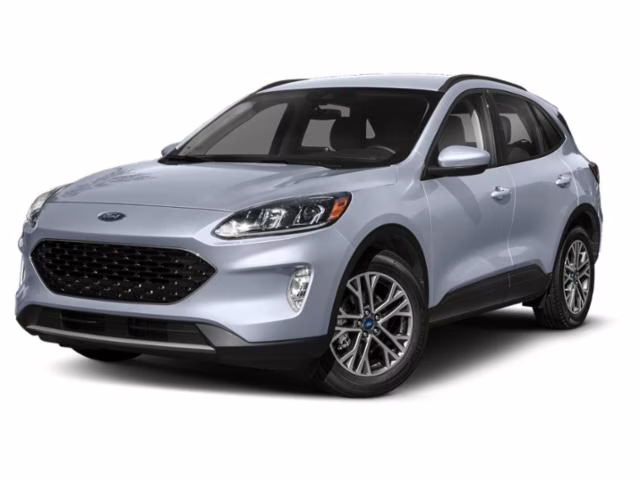 2022 Blue Silver Metallic Ford Escape SEL AWD